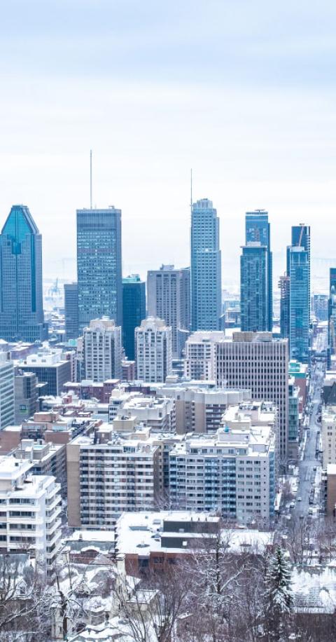 Paysage de Montréal