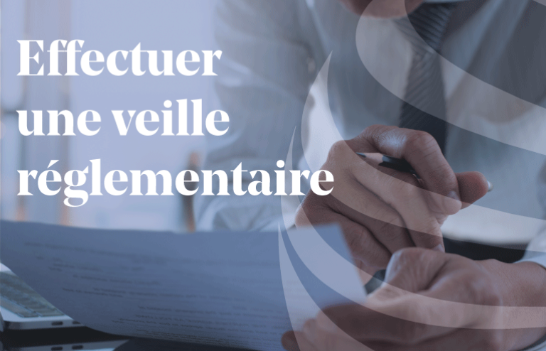 Article - Effectuer une veille réglementaire 