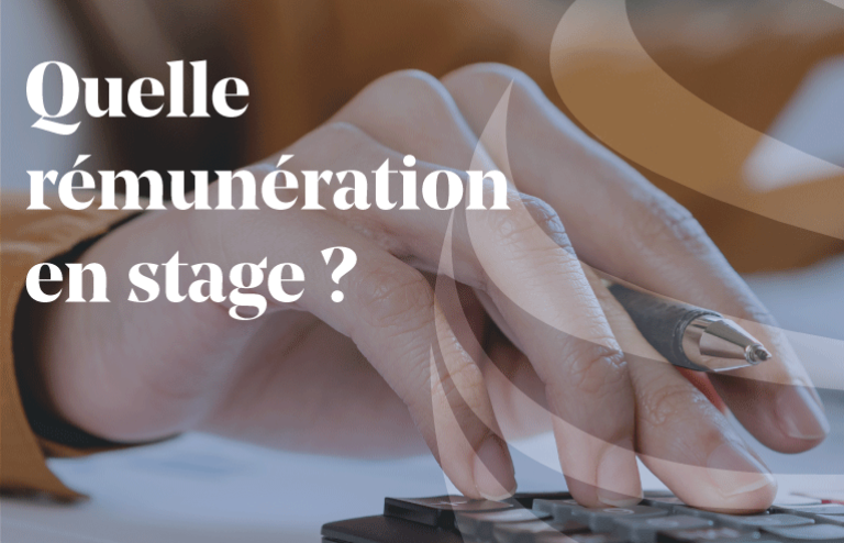 Article - La rémunération d'un stage