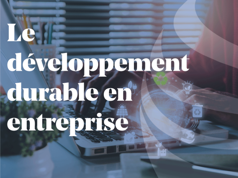 Article - le développement durable en entreprise
