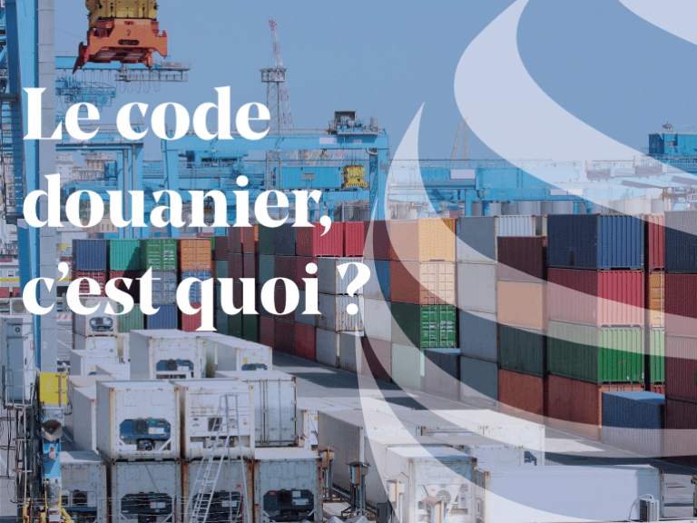 Article - Le code douanier c'est quoi
