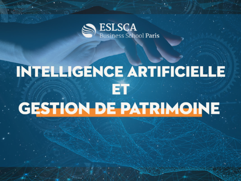 Intelligence artificielle et Gestion du Patrimoine