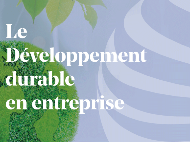 Le développement durable en entreprise