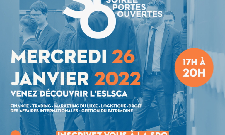 Soirée portes ouvertes du 26 janvier 2022